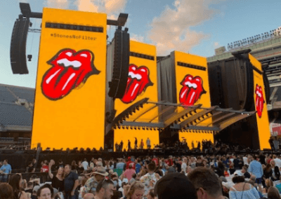 tour catering for the Rolling Stones
